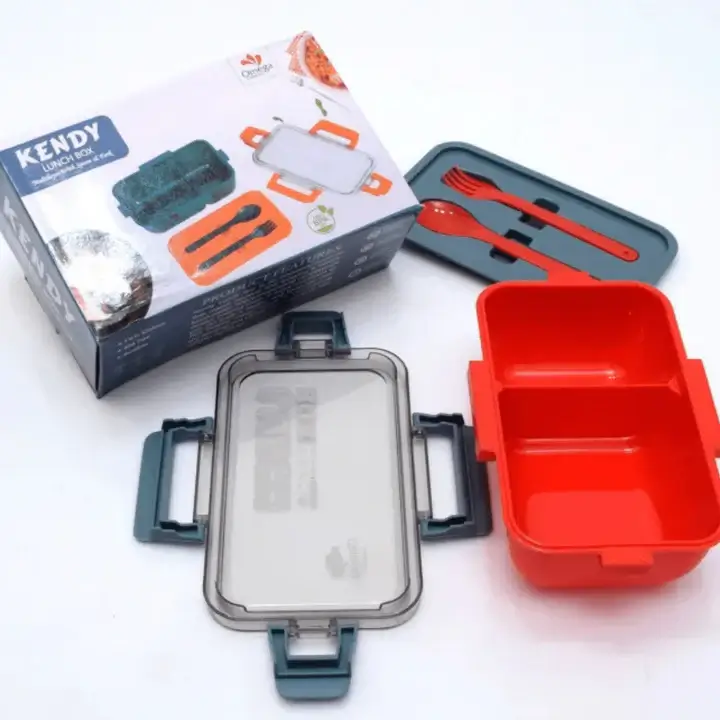 Kendy Multilayer Lunch Box with Spoon & Fork - Image 3